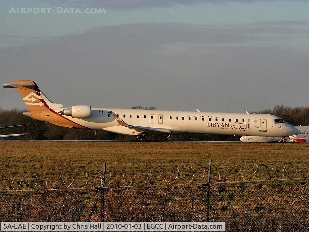5A-LAE, 2008 Bombardier CRJ-900ER (CL-600-2D24) C/N 15216, Libyan Airlines Bombardier CL-600-2D24 CRJ-900