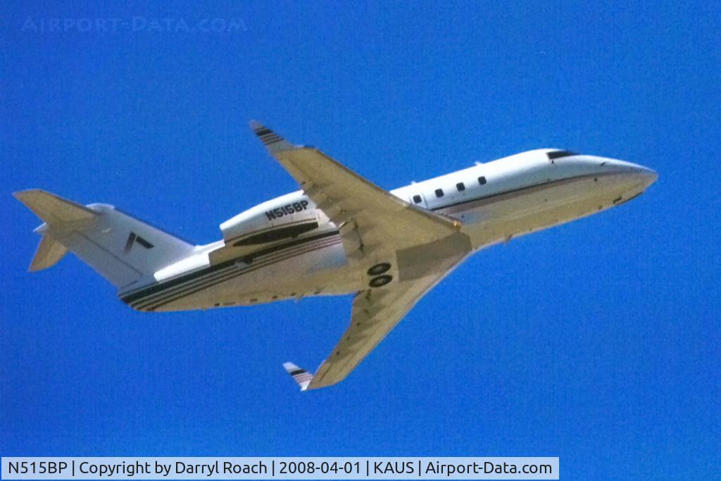 N515BP, 1980 Canadair Challenger CE-144 (CL-600-1A11) C/N 1006, Challenger departs 35R.
