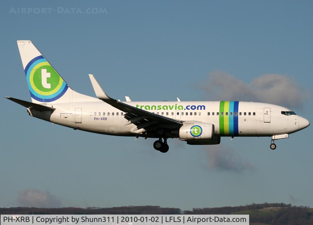 PH-XRB, 2003 Boeing 737-7K2 C/N 28256, Landing rwy 09