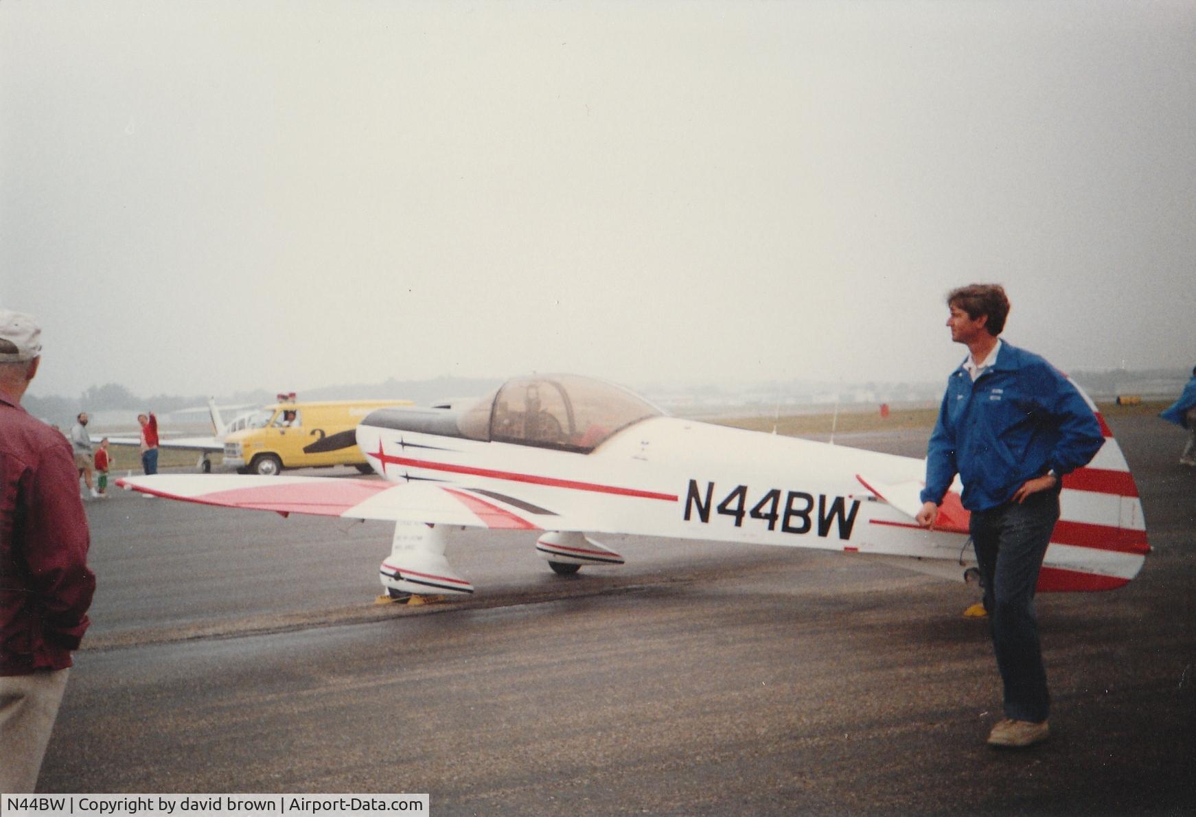 N44BW, 1987 Mudry CAP-10B C/N 219, this was taken in the late 80's at an airshow in Pontiac airport