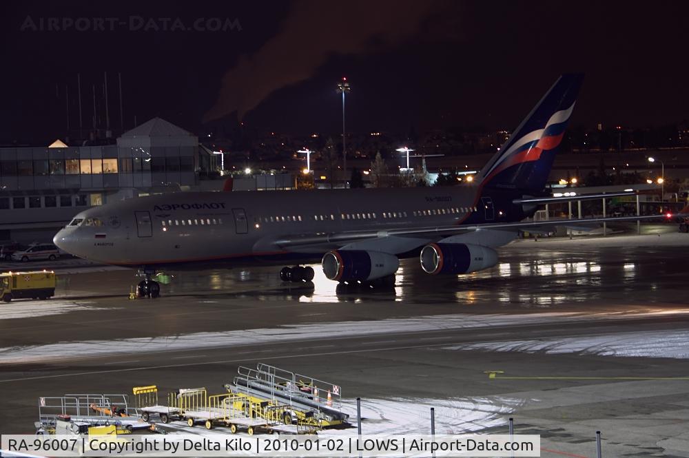 RA-96007, 1992 Ilyushin Il-96-300 C/N 74393201004, AFL [SU] Aeroflot