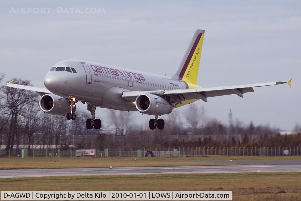 D-AGWD, 2007 Airbus A319-132 C/N 3011, GWI [4U] Germanwings
