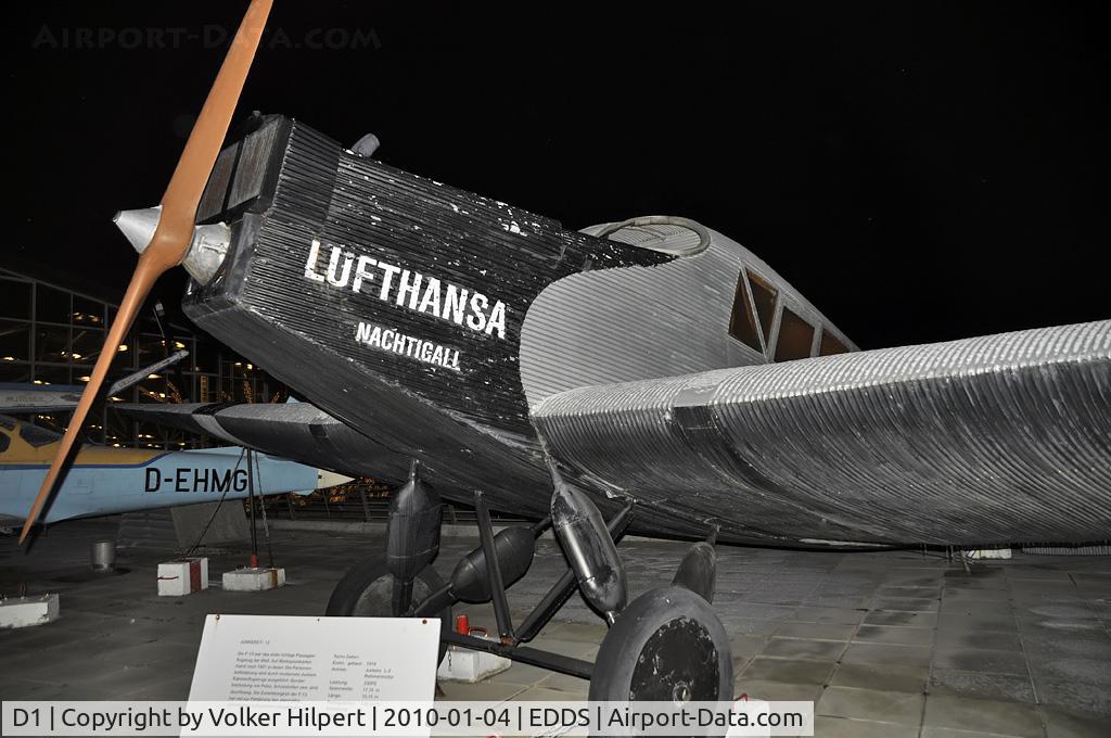 D1, Junkers F-13 Replica C/N Not found D1, Junkers F-13