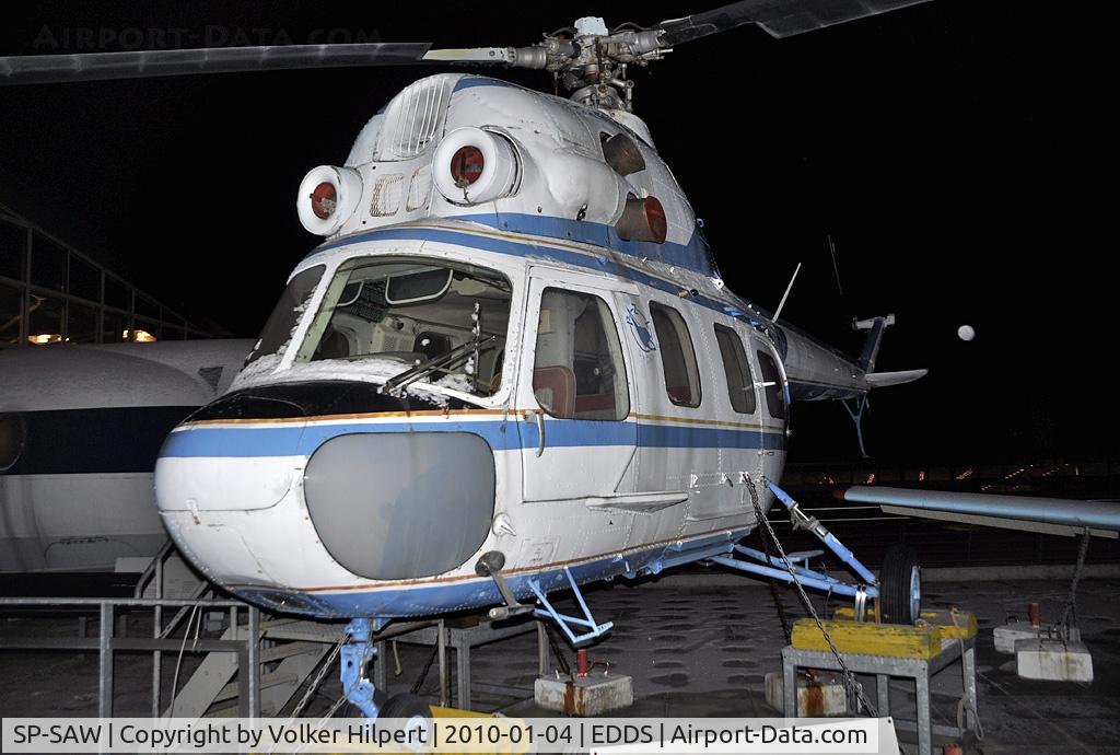 SP-SAW, PZL-Swidnik Mi-2 C/N 52 9021 124, at str