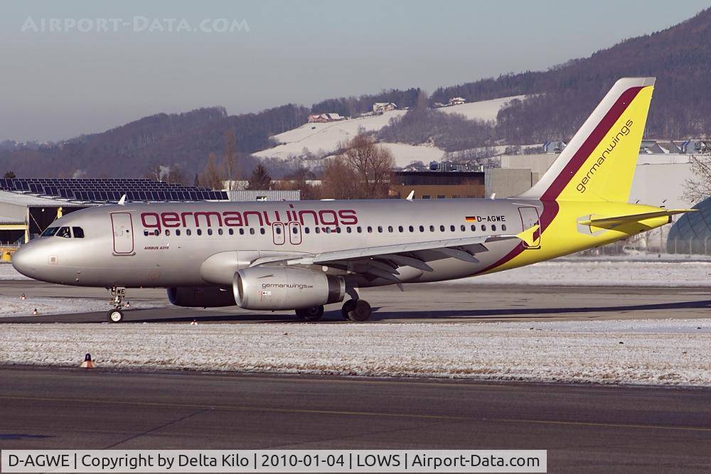 D-AGWE, 2007 Airbus A319-132 C/N 3128, GWI [4U] Germanwings