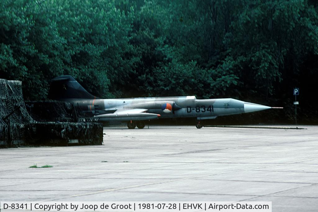 D-8341, Lockheed F-104G Starfighter C/N 683-8341, No, not an early UAV. After its crash in 1978 D-8341 became an instructional airframe. It was used to train tractor draivers to handle the Starfighter.