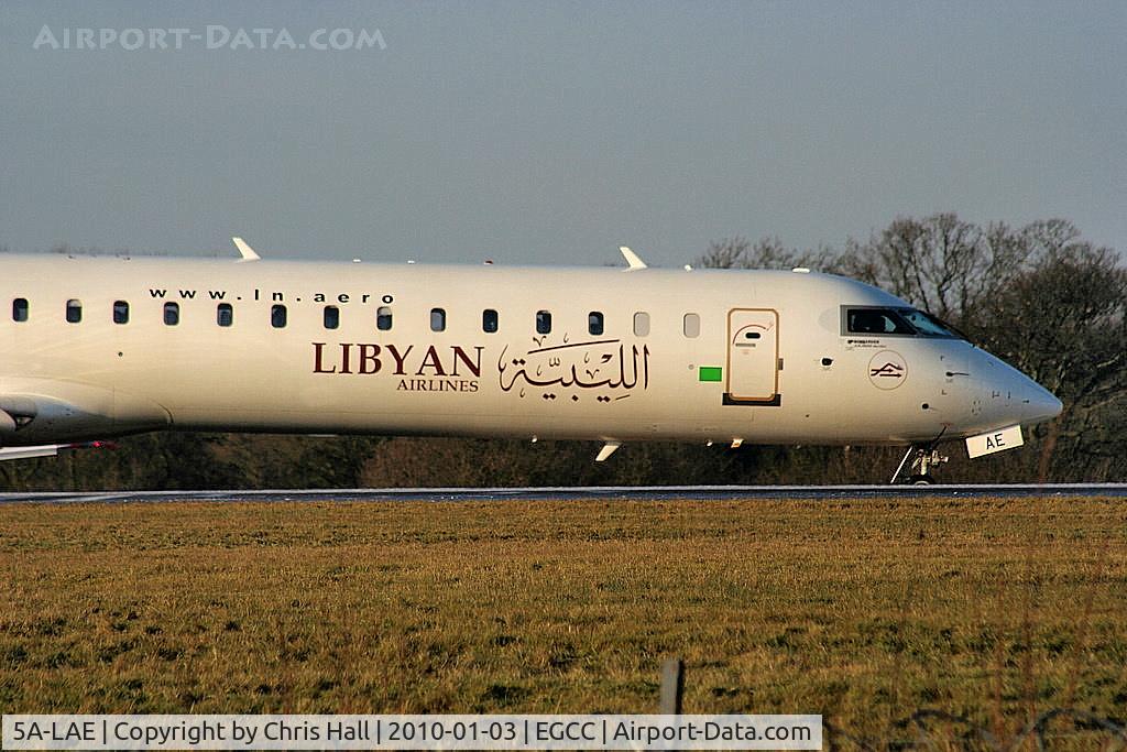 5A-LAE, 2008 Bombardier CRJ-900ER (CL-600-2D24) C/N 15216, Libyan Airlines Bombardier CL-600-2D24 CRJ-900
