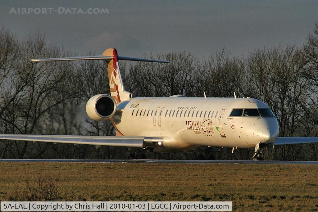 5A-LAE, 2008 Bombardier CRJ-900ER (CL-600-2D24) C/N 15216, Libyan Airlines Bombardier CL-600-2D24 CRJ-900