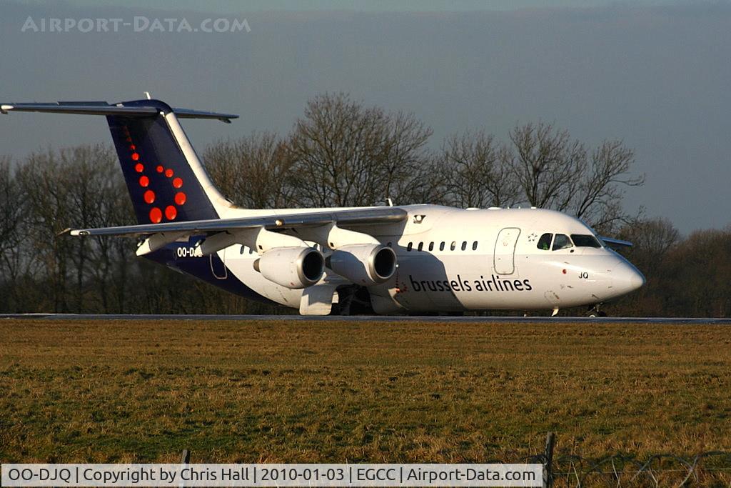 OO-DJQ, 1996 British Aerospace Avro 146-RJ85 C/N E.2289, Brussels Airlines