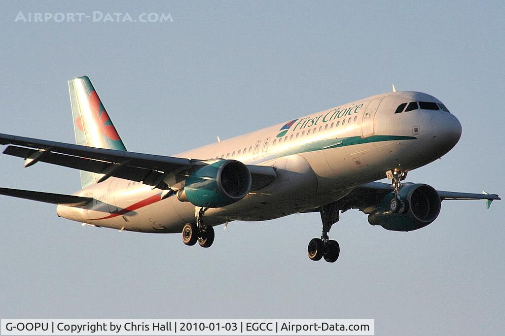 G-OOPU, 2001 Airbus A320-214 C/N 1637, First Choice