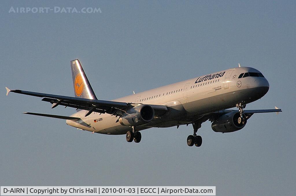 D-AIRN, 1995 Airbus A321-131 C/N 0560, Lufthansa