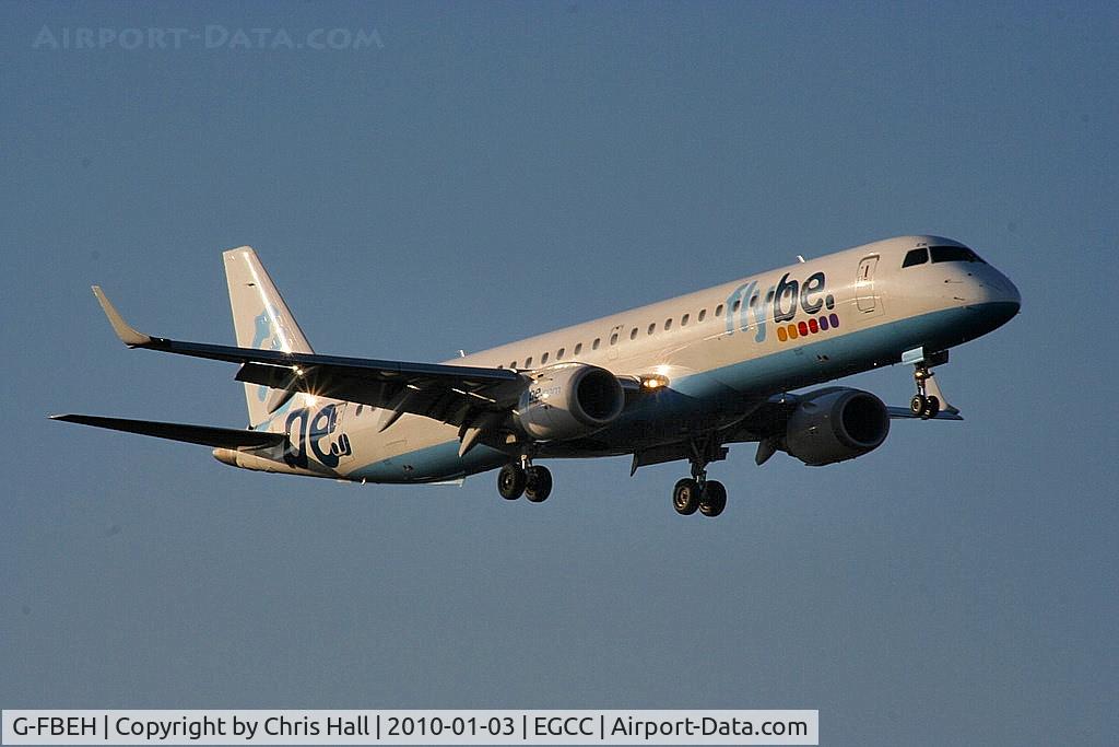 G-FBEH, 2007 Embraer 195LR (ERJ-190-200LR) C/N 19000128, flybe