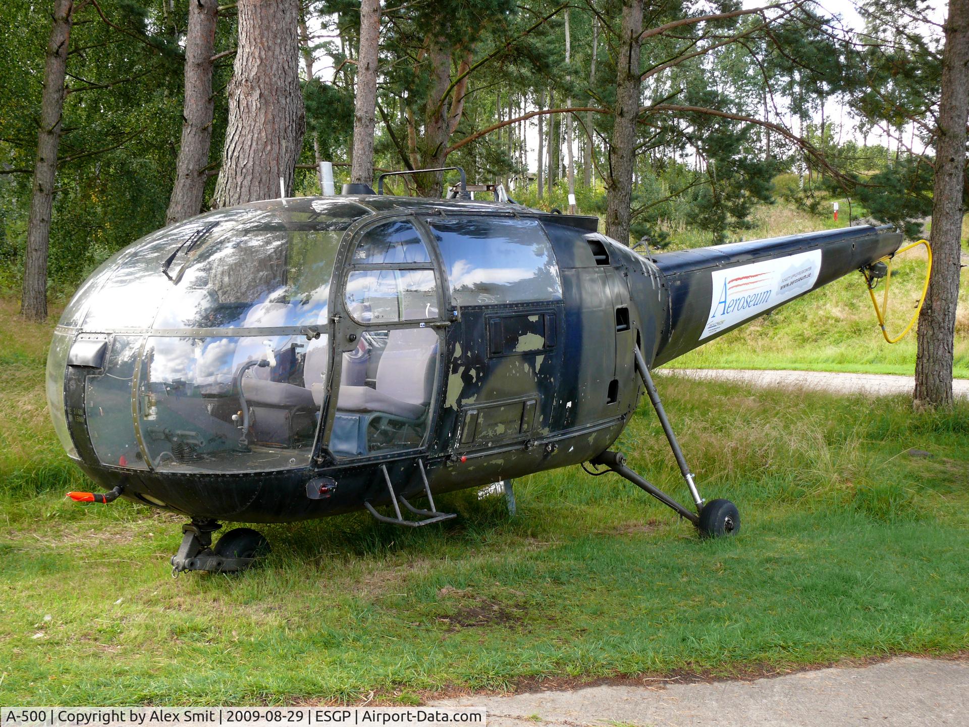 A-500, Aerospatiale SA-316B Alouette III C/N 1500, Sud Aviation Se3160 Alouette III A-500 ex Royal Netherlands Air Force