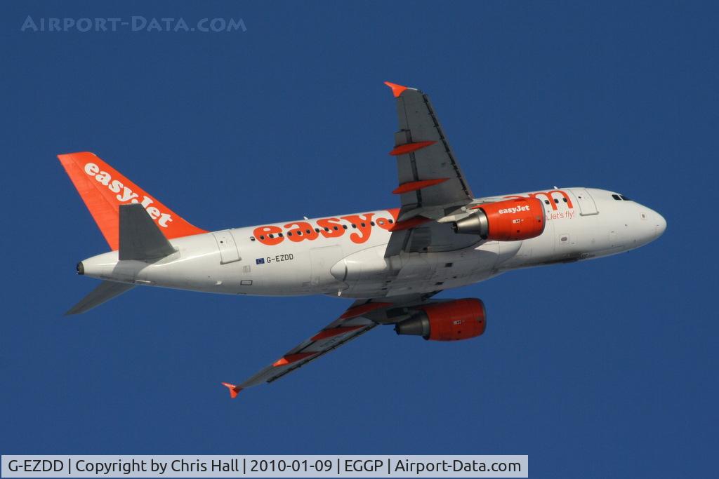 G-EZDD, 2008 Airbus A319-111 C/N 3442, Easyjet