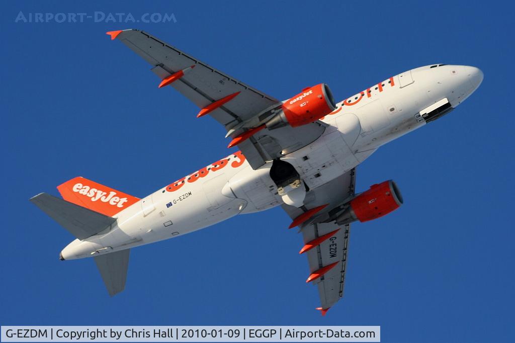 G-EZDM, 2008 Airbus A319-111 C/N 3571, Easyjet