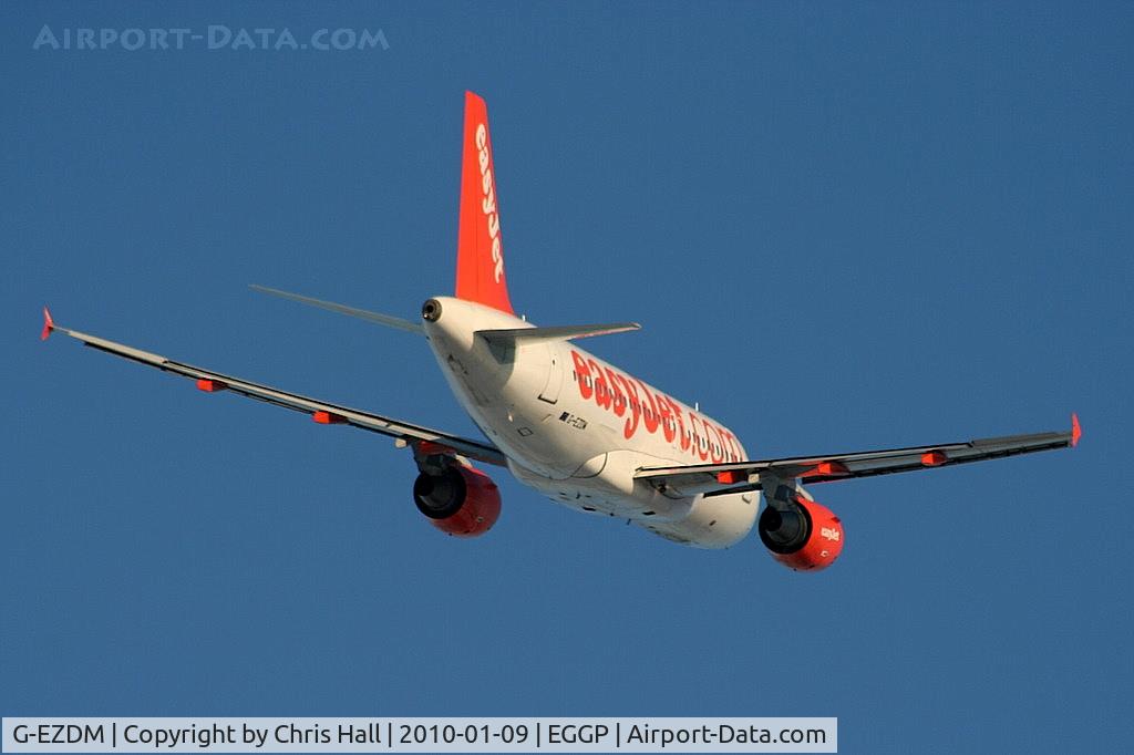 G-EZDM, 2008 Airbus A319-111 C/N 3571, Easyjet