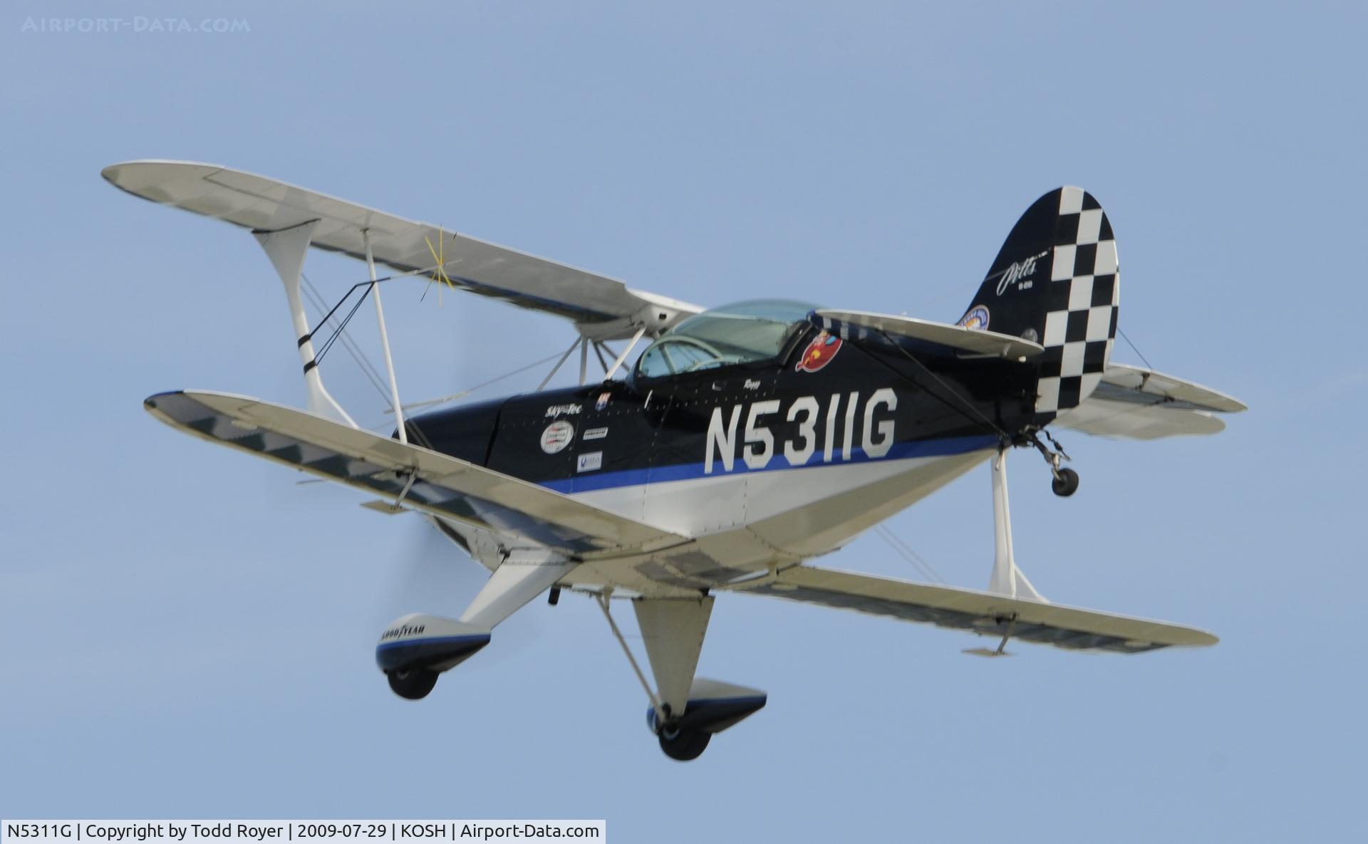 N5311G, 1983 Aerotek Pitts S-2B Special C/N 5013, EAA AIRVENTURE 2009