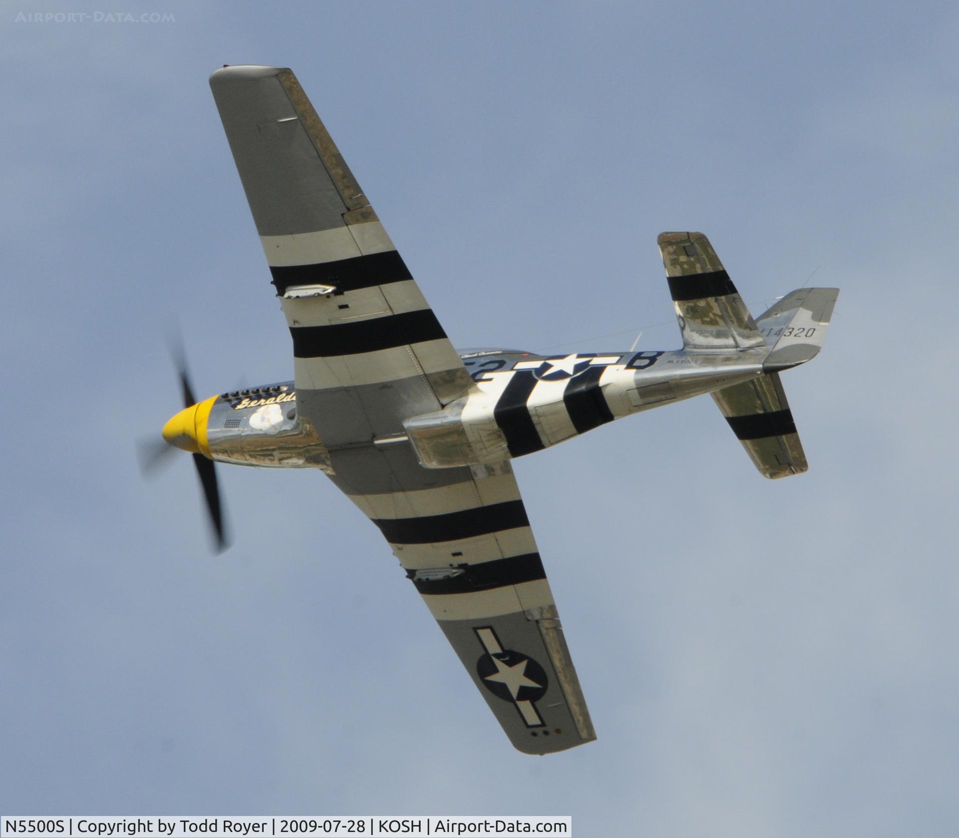 N5500S, 1944 North American F-51D Mustang C/N 44-63655, EAA AIRVENTURE 2009