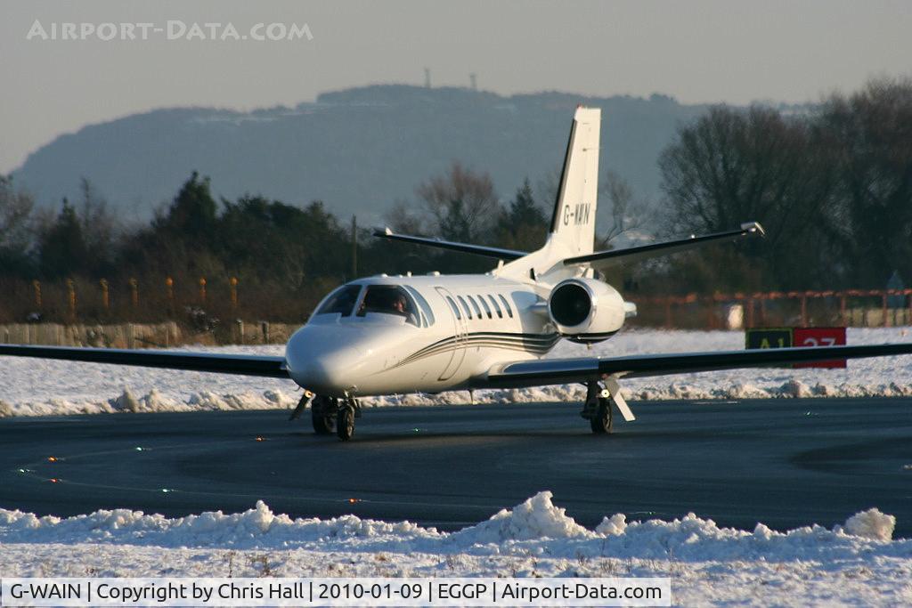 G-WAIN, 2005 Cessna 550 Citation Bravo C/N 550-1100, Williams Aviation Ltd