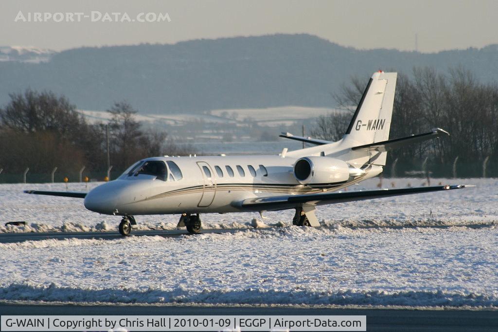 G-WAIN, 2005 Cessna 550 Citation Bravo C/N 550-1100, Williams Aviation Ltd