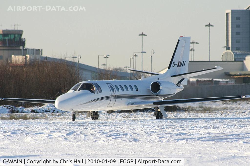 G-WAIN, 2005 Cessna 550 Citation Bravo C/N 550-1100, Williams Aviation Ltd