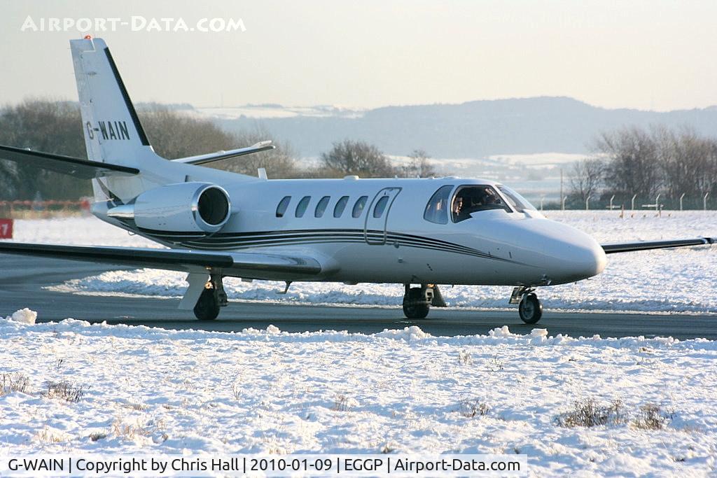 G-WAIN, 2005 Cessna 550 Citation Bravo C/N 550-1100, Williams Aviation Ltd