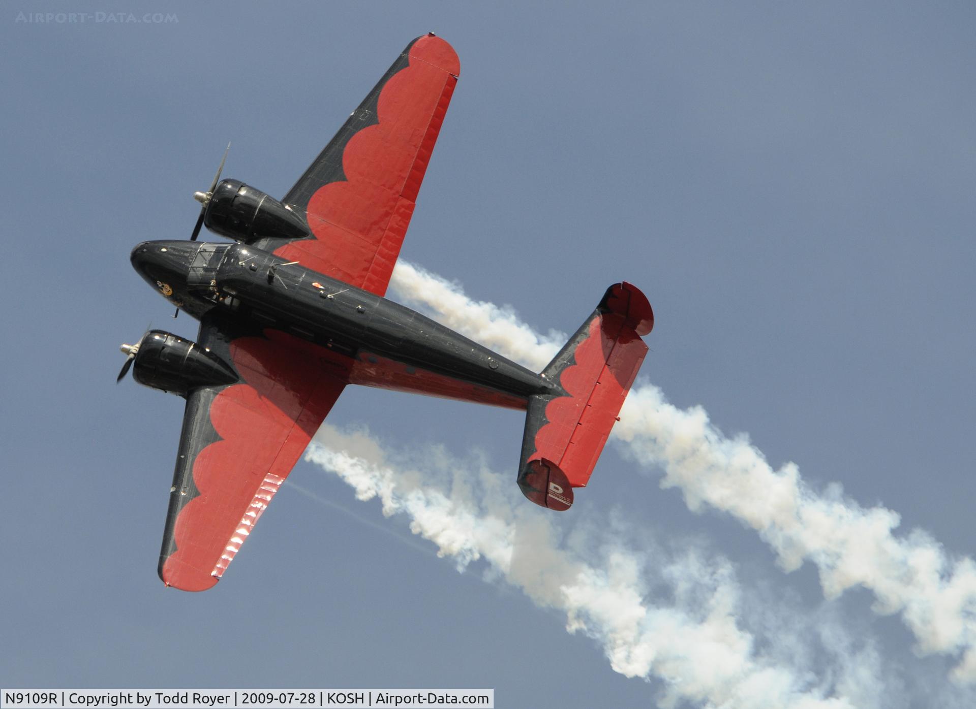 N9109R, 1943 Beech C18S (AT-7C) C/N 4383 (5676), EAA AIRVENTURE 2009