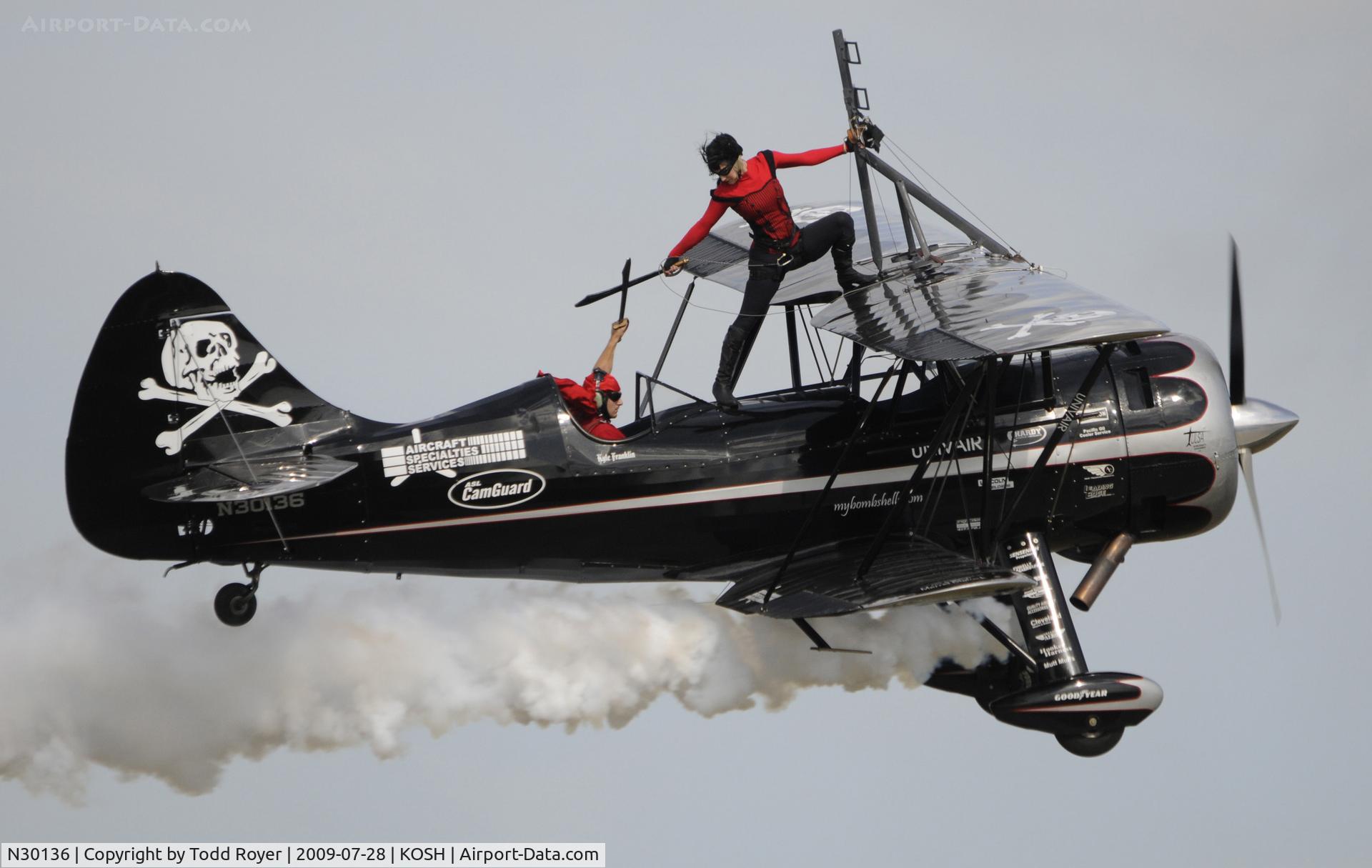 N30136, 1980 Waco UPF-7 C/N 5533, EAA AIRVENTURE 2009