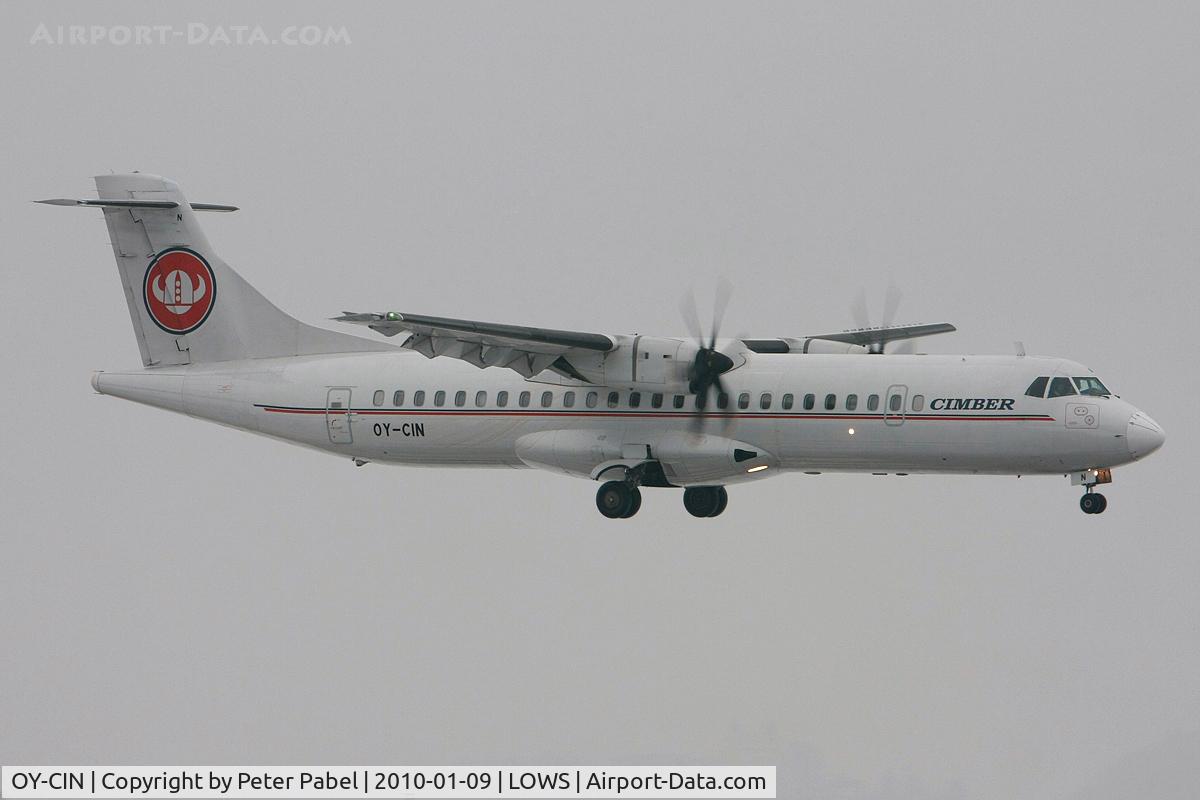OY-CIN, 1999 ATR 72-212A C/N 568, SZG Wintercharter