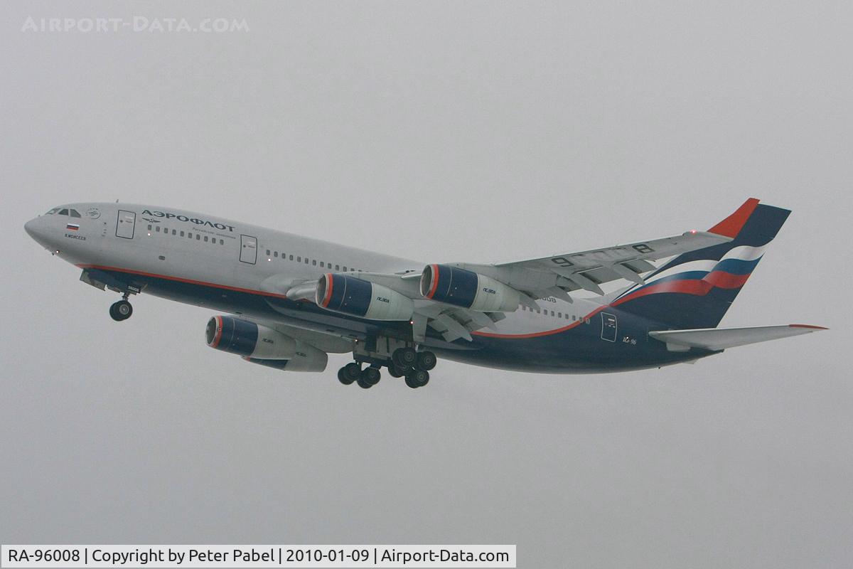 RA-96008, 1992 Ilyushin Il-96-300 C/N 74393201005, SZG Wintercharter