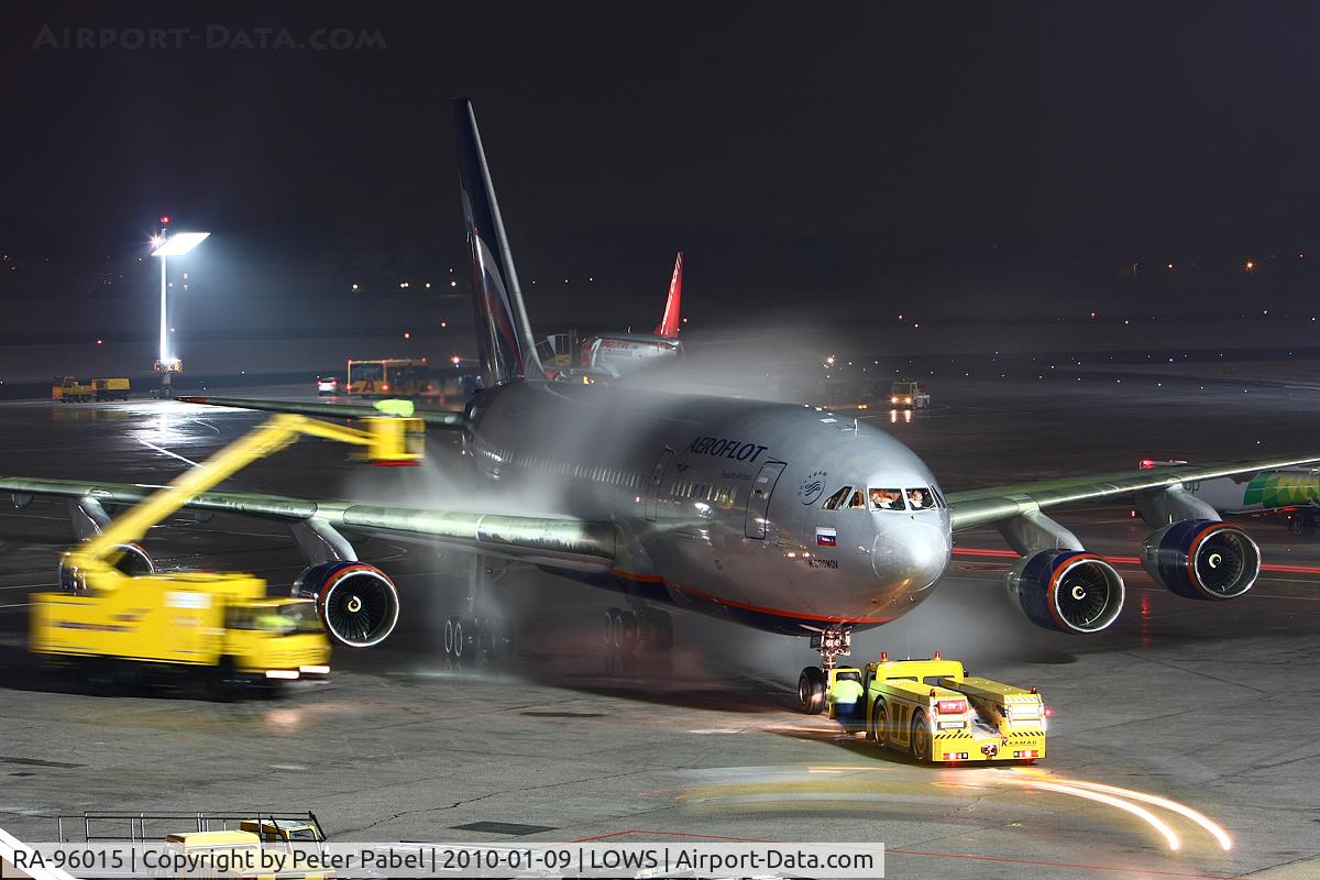 RA-96015, 1995 Ilyushin Il-96-300 C/N 74393201012, SZG Wintercharter