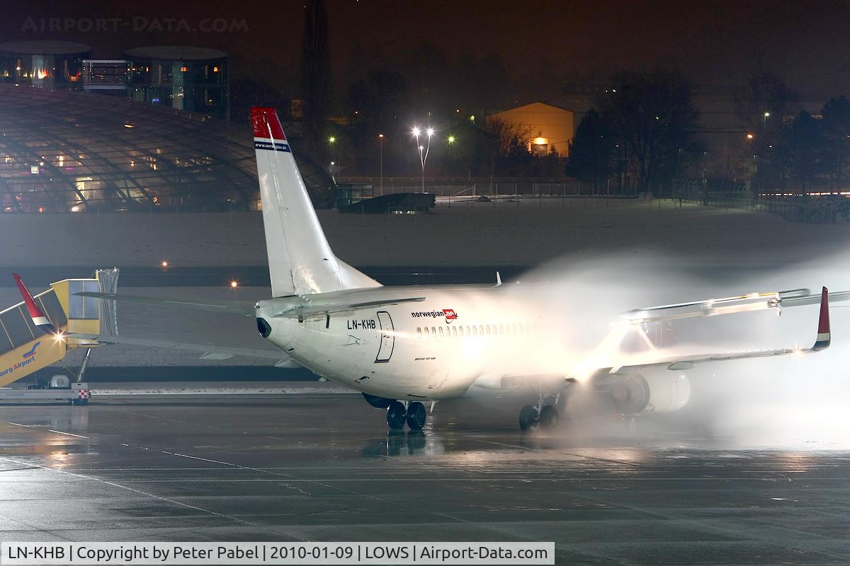 LN-KHB, 1998 Boeing 737-31S C/N 29264, SZG Wintercharter