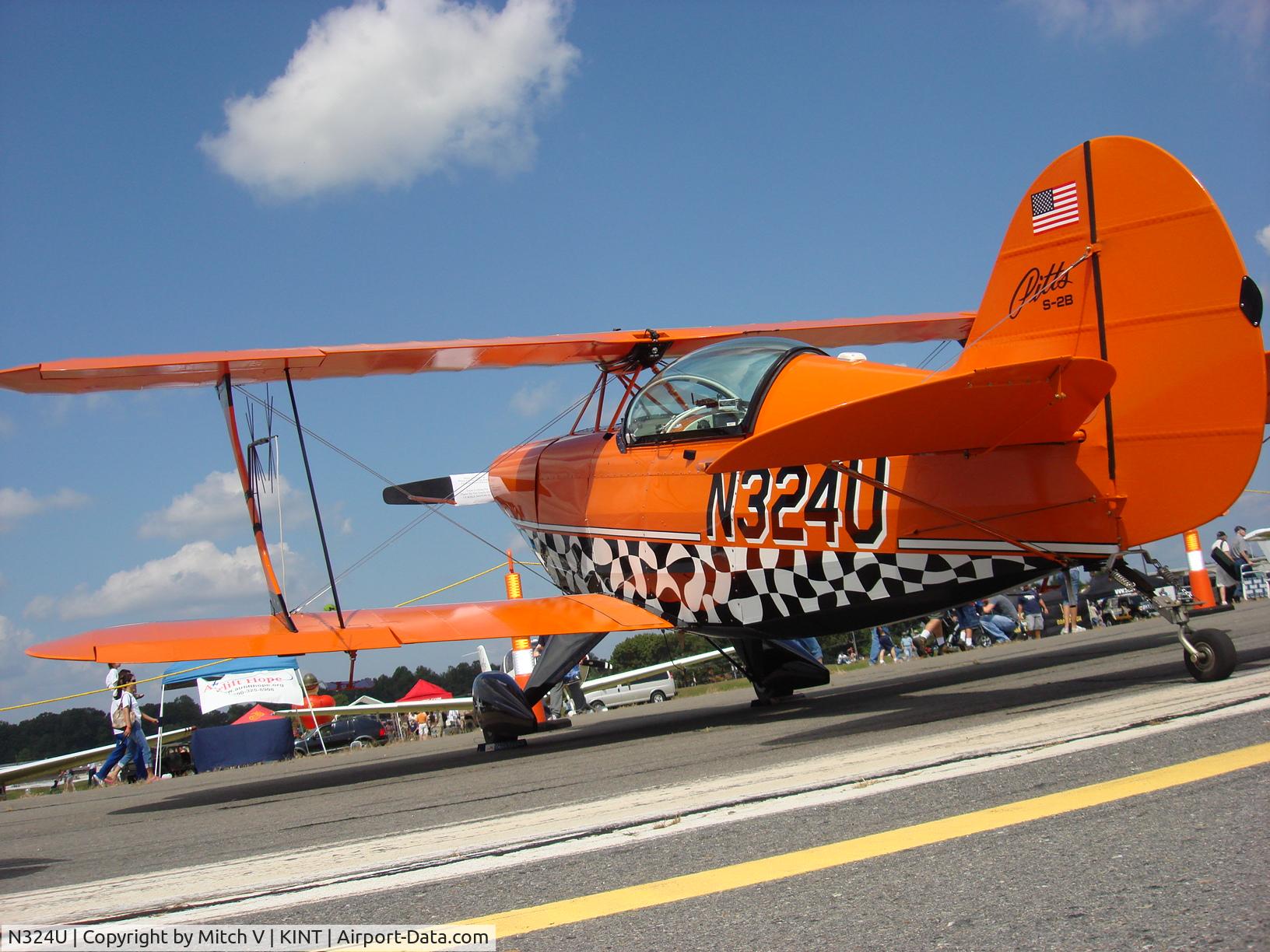 N324U, 1984 Pitts S-2B Special C/N 5046, At the Winston Salem Air show 2009