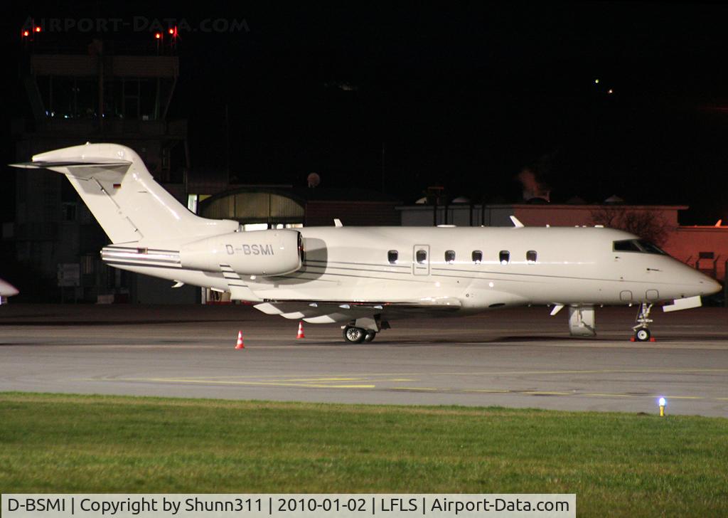 D-BSMI, 2005 Bombardier Challenger 300 (BD-100-1A10) C/N 20071, Parked at the General Aviation area...