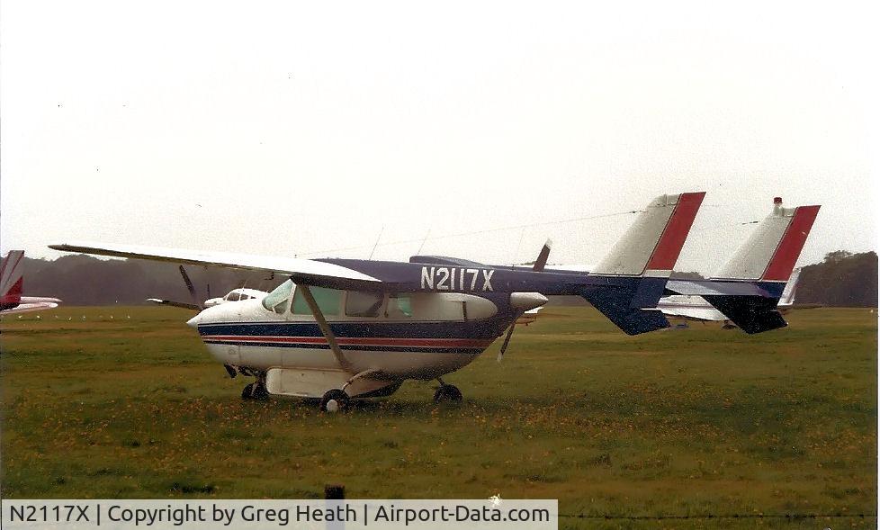 N2117X, Cessna 337 Super Skymaster C/N 337-0017, Scan from old print.
