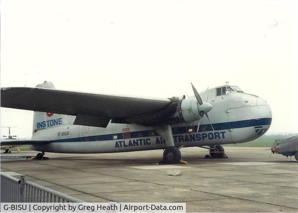 G-BISU, 1954 Bristol 170 Freighter Mk.31M C/N 13218, Scan from old print