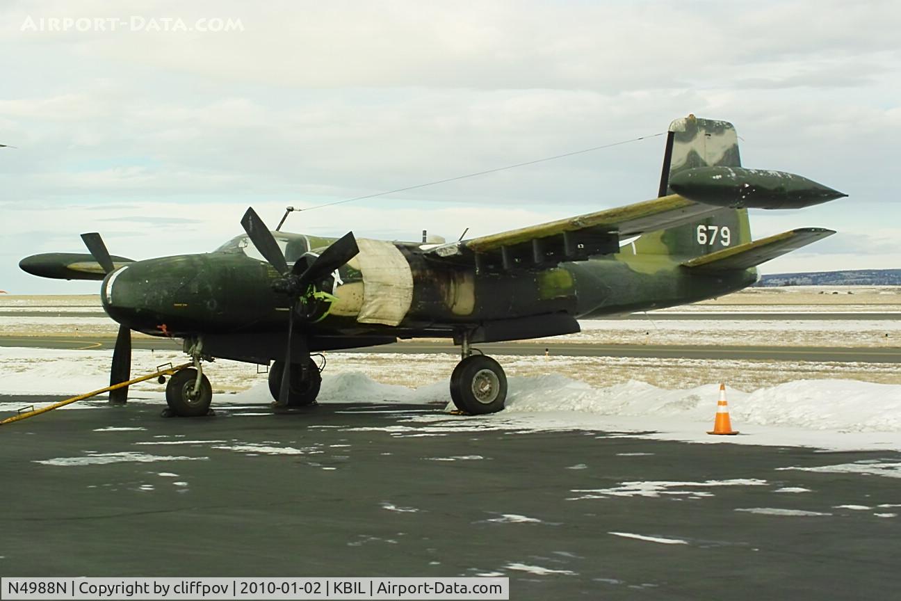 N4988N, 1964 Douglas-On Mark B-26K Counter Invader C/N 27477 (was 44-34198), A-26 Invader