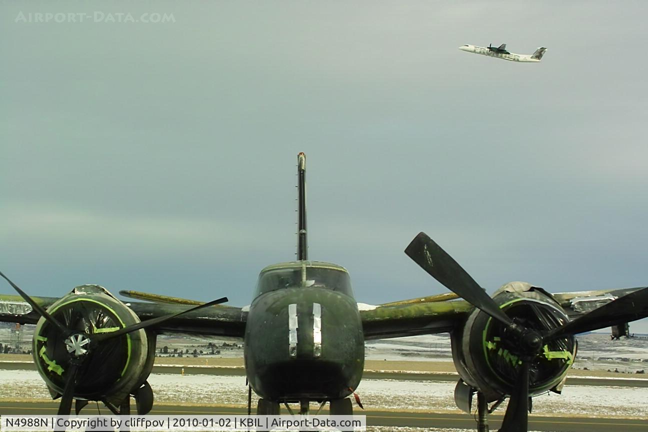 N4988N, 1964 Douglas-On Mark B-26K Counter Invader C/N 27477 (was 44-34198), A-26 Invader
