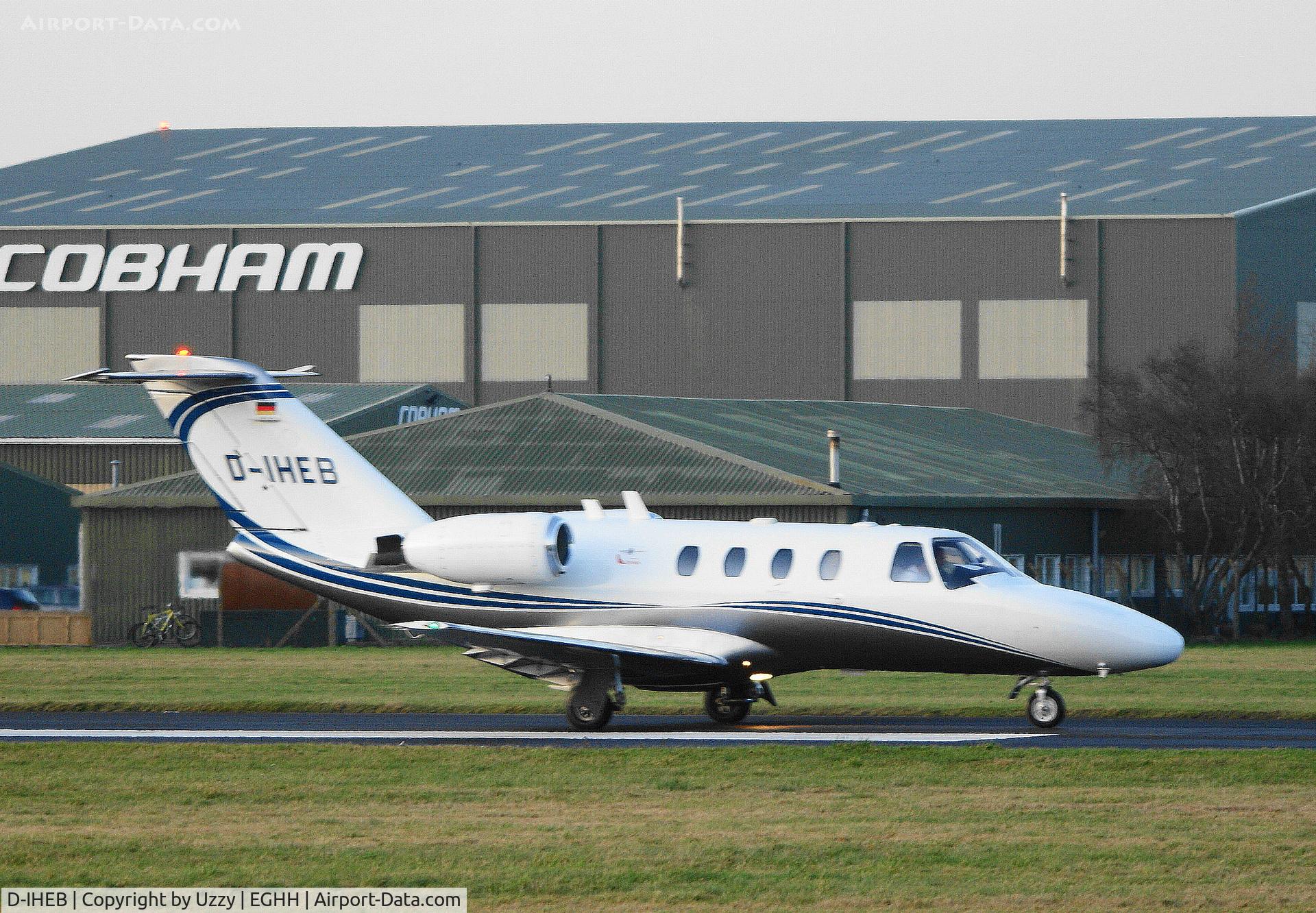 D-IHEB, 1994 Cessna 525 CitationJet CJ1 C/N 525-0064, CESSNA CITATION @ EGHH