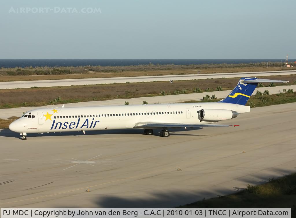PJ-MDC, 1988 McDonnell Douglas MD-82 (DC-9-82) C/N 49434, Insel Air MD-82 PJ-MDC (49434/1446) @ TNCC / CUR