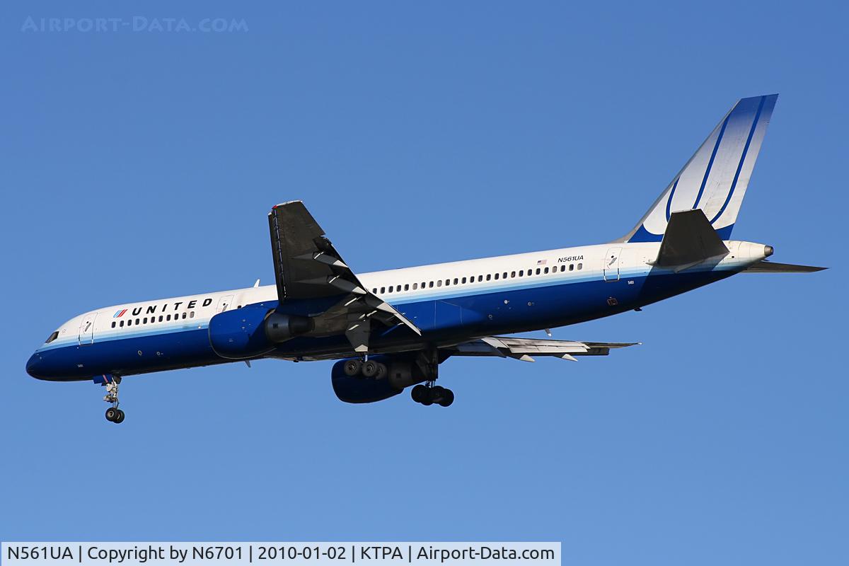 N561UA, 1992 Boeing 757-222 C/N 26661, United