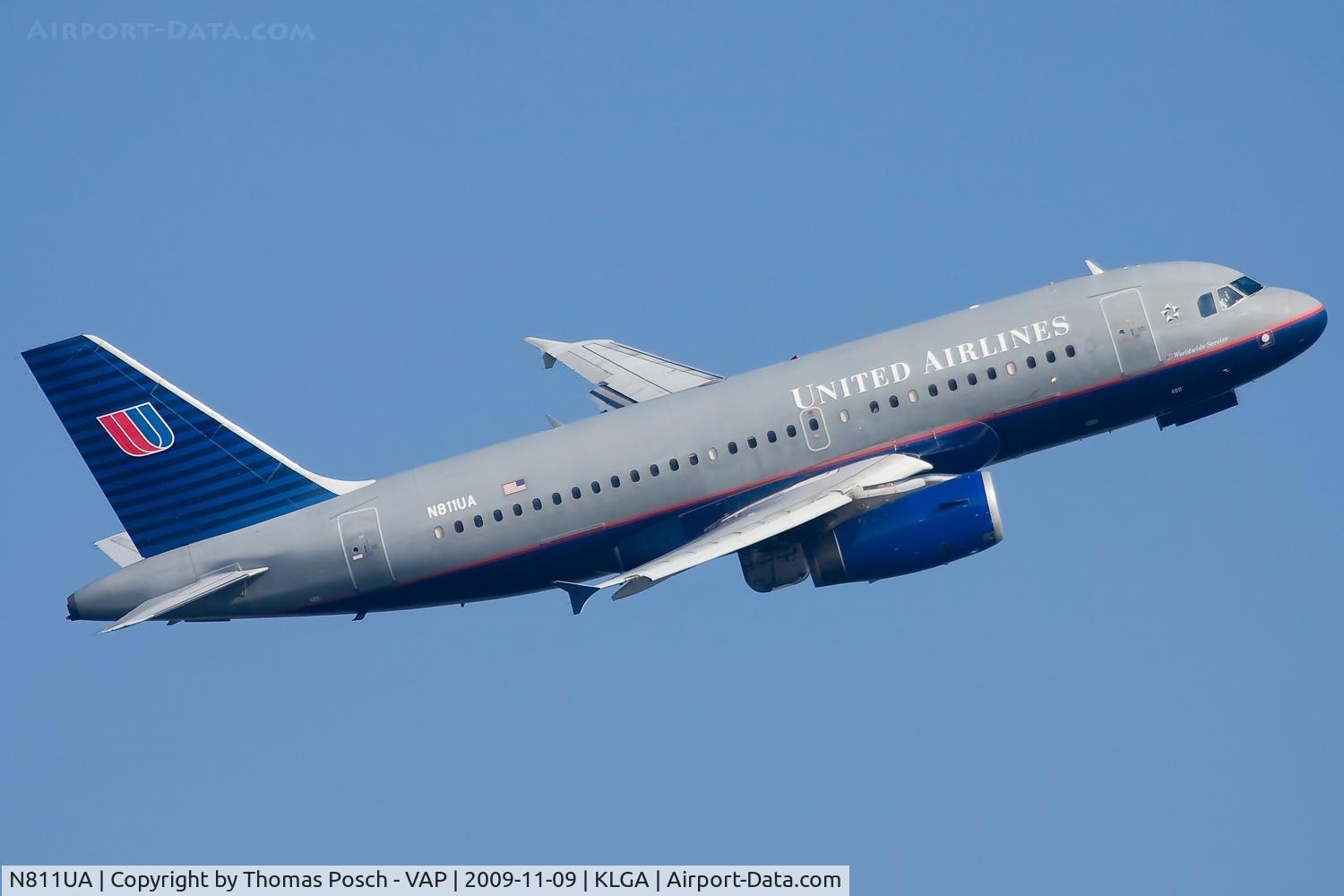 N811UA, 1998 Airbus A319-131 C/N 847, United Airlines