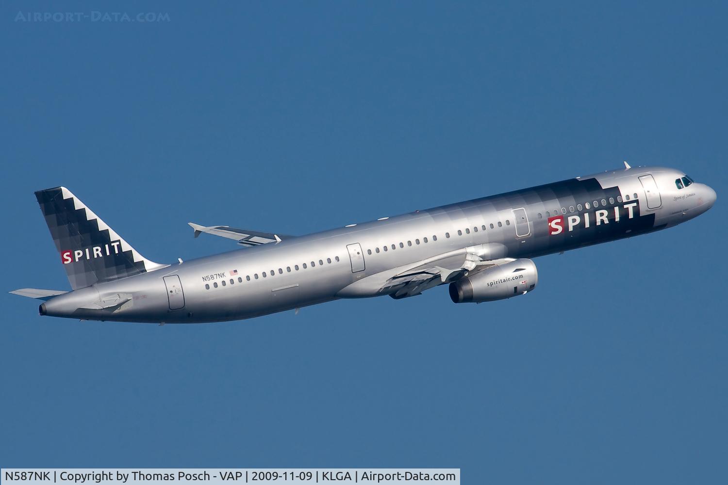 N587NK, 2005 Airbus A321-231 C/N 2476, Spirit Airlines