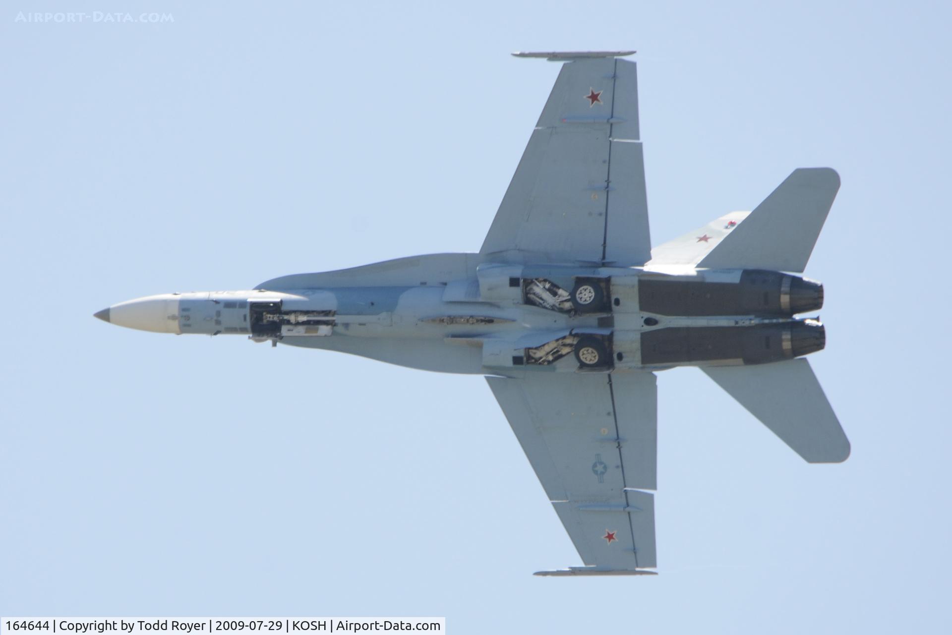 164644, 1991 McDonnell Douglas F/A-18C Hornet C/N 1067/C273, EAA AIRVENTURE 2009