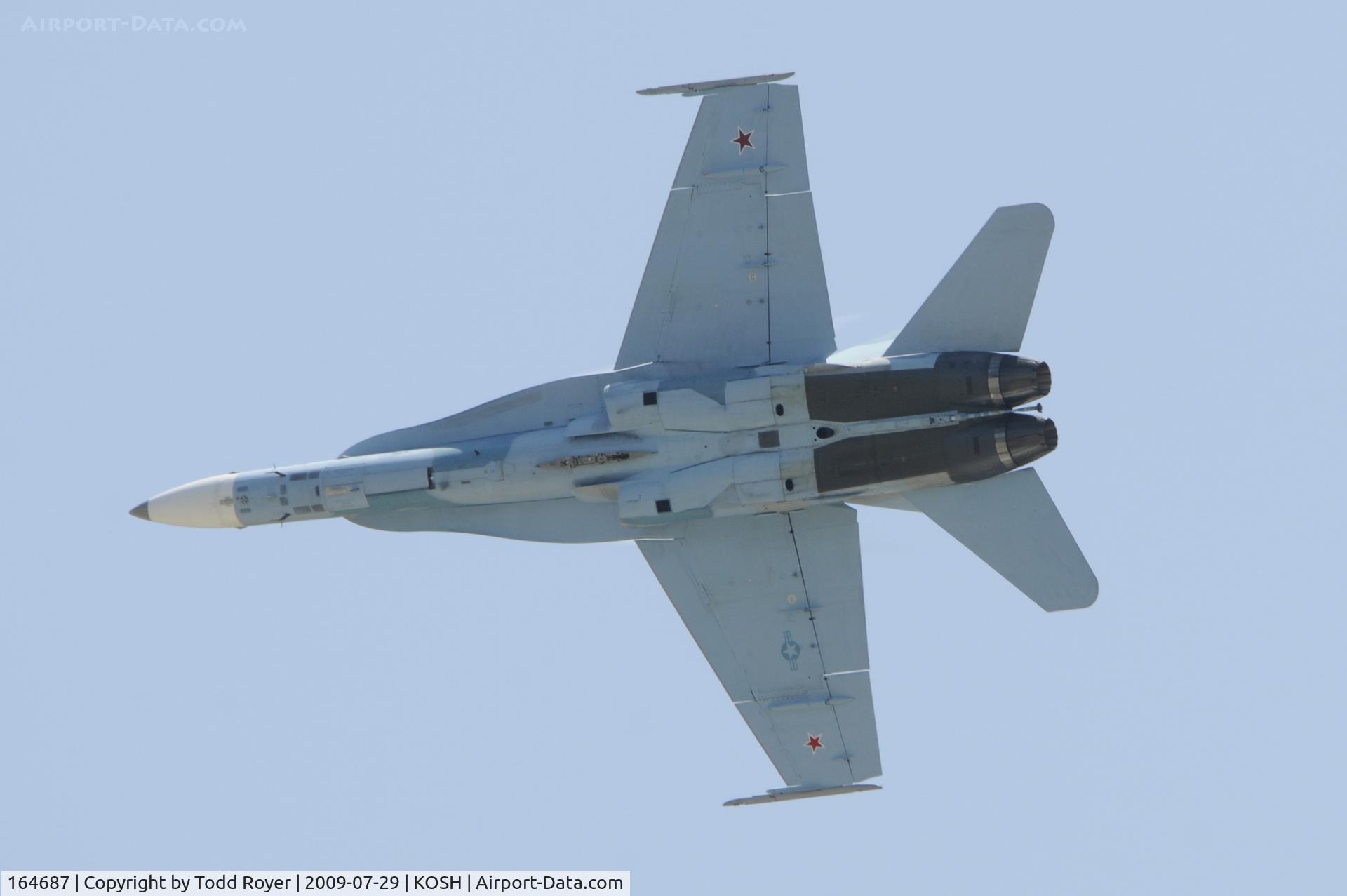 164687, McDonnell Douglas F/A-18C Hornet C/N 1120, EAA AIRVENTURE 2009
