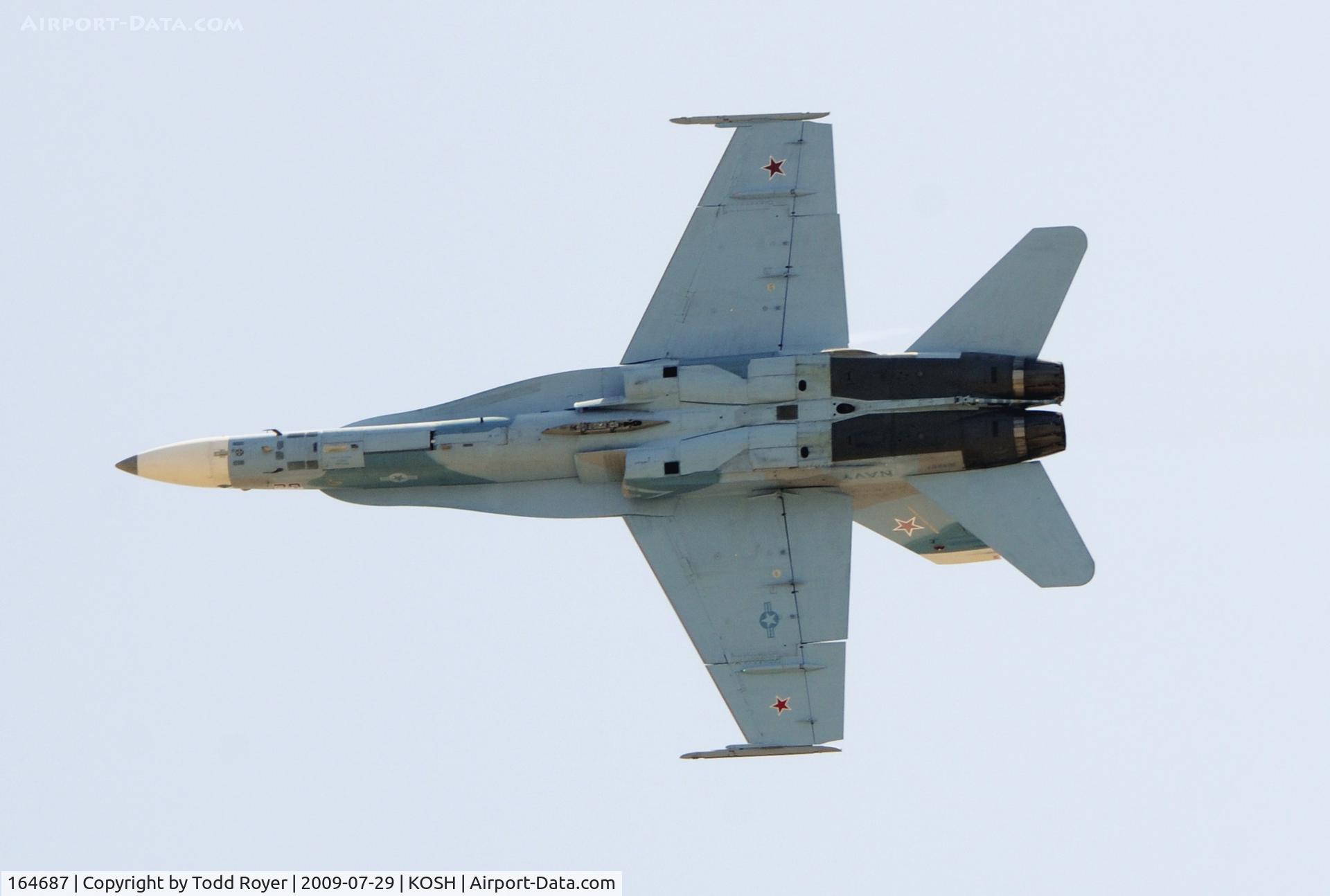164687, McDonnell Douglas F/A-18C Hornet C/N 1120, EAA AIRVENTURE 2009