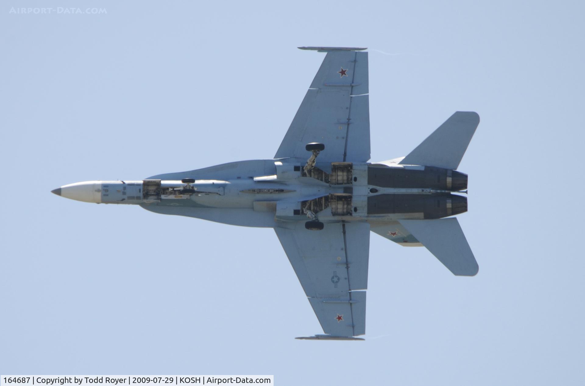164687, McDonnell Douglas F/A-18C Hornet C/N 1120, EAA AIRVENTURE 2009