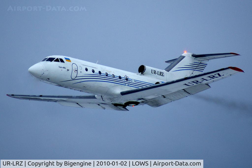 UR-LRZ, 1977 Yakovlev Yak-40K C/N 9641851, Aero Charter Airlines