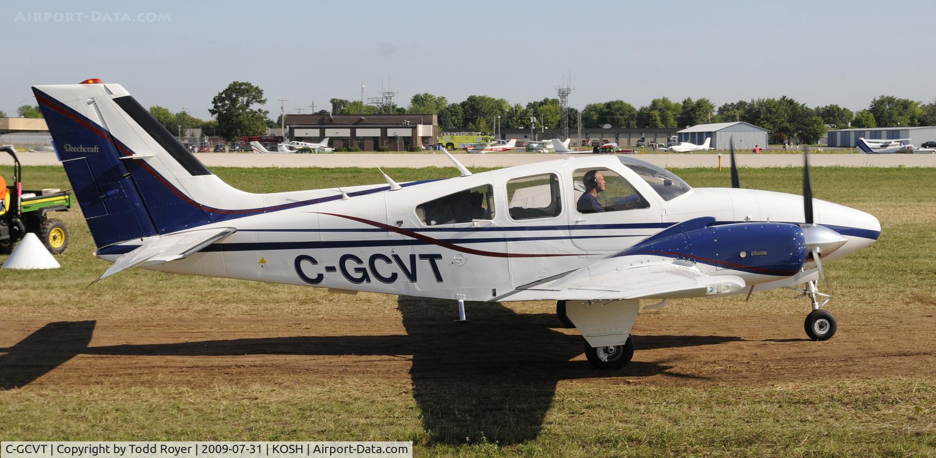 C-GCVT, 1982 Beech E-55 Baron C/N TE-1197, EAA AIRVENTURE 2009