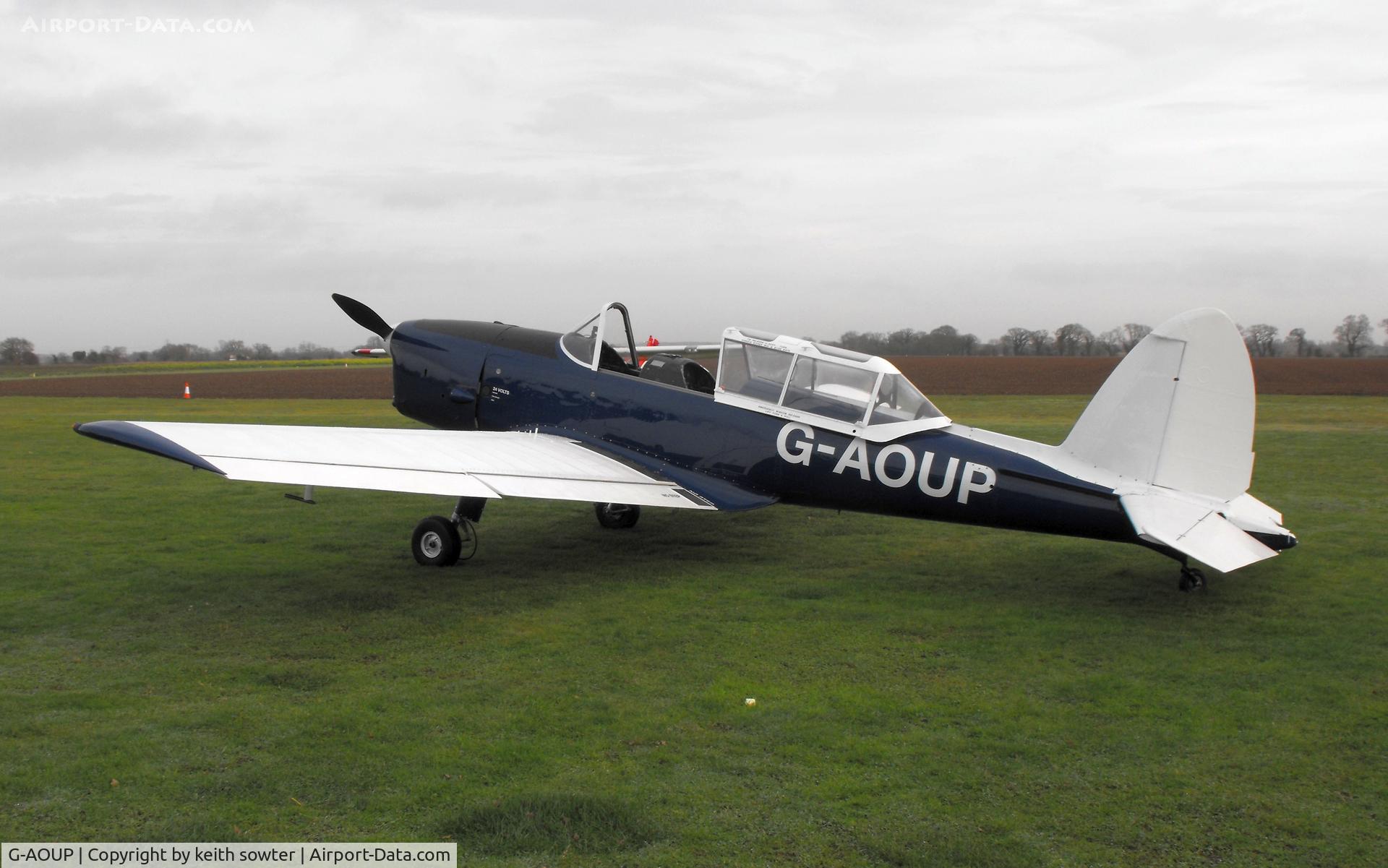 G-AOUP, 1950 De Havilland DHC-1 Chipmunk T.10 C/N C1/0180, Recently restored - based at Hardwick Norfolk